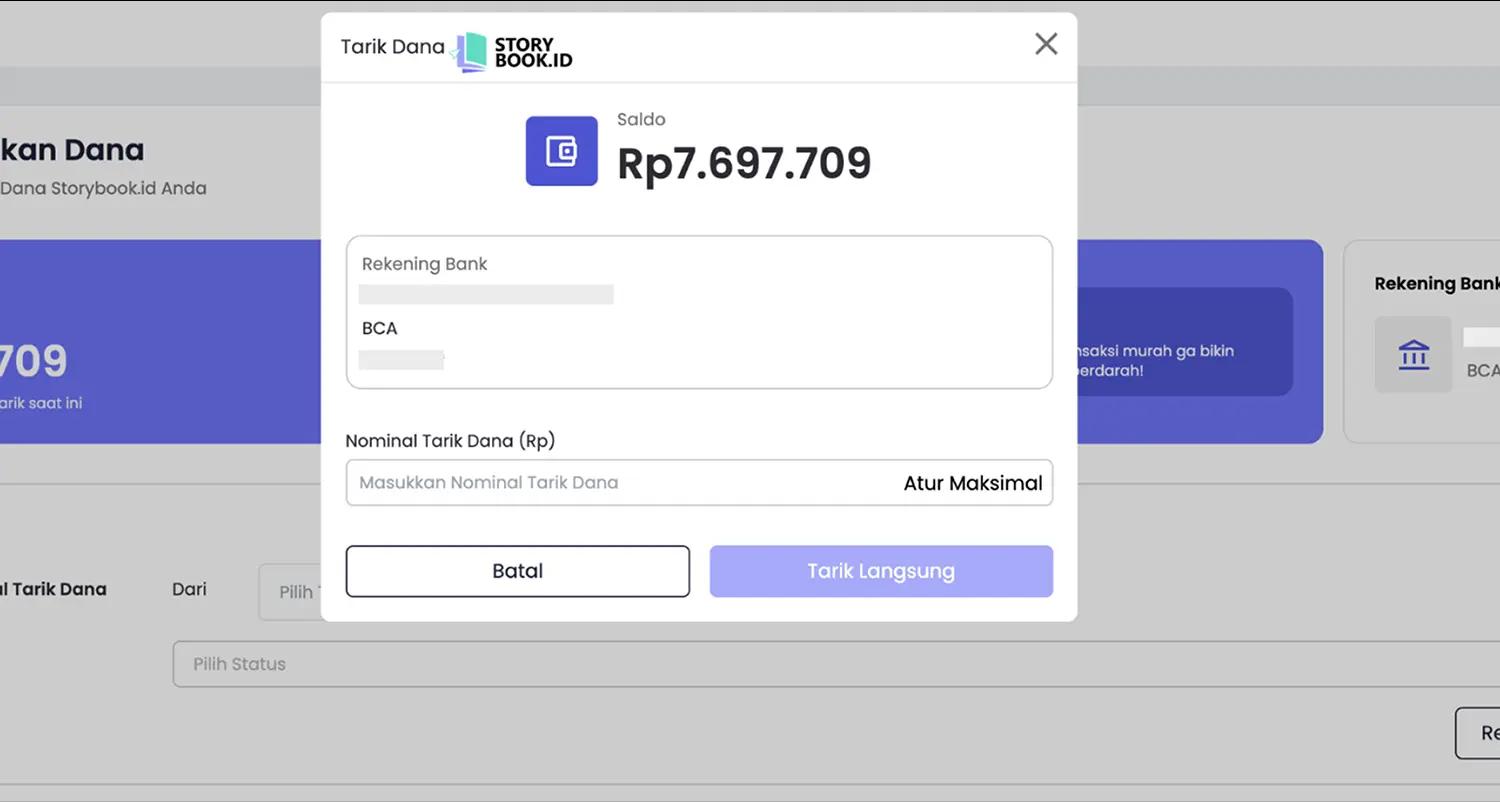 Penarikan Dana Cepat & Praktis